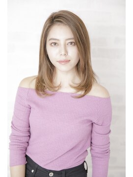 アフロディーテ ギンザ 秋葉原店(APHRODITE GINZA) 前髪/マチルダボブ/ピンクベージュ/インナーグレージュ/秋葉原