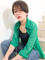 エムスラッシュ みなとみらい馬車道店(M SLASH)&nbsp;M.SLASH馬車道/かき上げ/うざバング/ネオウルフ/耳かけショートz