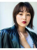 【aRietta 秋山すみれ】ボブ×暗髪×切りっぱなし