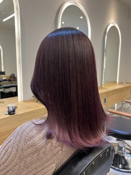 ジーナ セントラル銀座(Zina) 大人かわいいコテ巻き＊カール＊裾カラー　ZinaCENTRAL