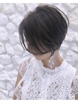 モアナ バイ ヘッドライト 沖縄豊見城店(Moana by HEADLIGHT)&nbsp;Moana【豊見城】#ハンサムショート#センターパート#暗髪