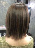 切りっぱなしボブ