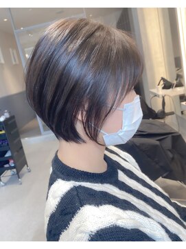 ロンドジェネルーズ 柏(Lond generous) 【高嶋優】スタイリング簡単ショートボブアースカラー