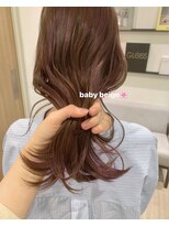 ユーフォリア 青山(Euphoria)&nbsp;大人かわいいピンクベージュカラーで艶髪に♪