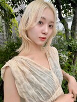 クオン 今泉(quon)&nbsp;【quon】ブロンドセンターパート　-天神 今泉 薬院-