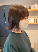 ダブルカラーミルクティーベージュカラーケアブリーチハイトーン