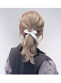 簡単☆ヘアセット