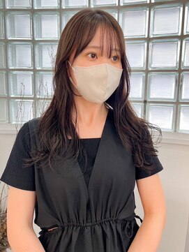 ロマーリ(LOMARLIE) ほうじ茶color × 顔周りカット