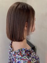 ヴォロ 佐賀(VoLo)&nbsp;切りっぱなしボブ/美髪/ピンクブラウン[佐賀駅]
