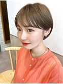 ☆20代30代コンパクトまるみショートヘア銀座表参道