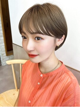 サンド 銀座(sand) ☆20代30代コンパクトまるみショートヘア銀座表参道