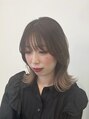 フィラージュ サロンドウィズ(filage SALON DE WITH)&nbsp;お得意の大人可愛いミディアムレイヤースタイル、外ハネヘアメ