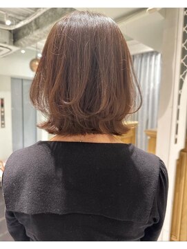 プアメリア 名古屋(Puamelia) レイヤーケアブリーチダブルカラーボブ_4327