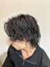 【メンズ】カット+波巻きスパイラルパーマ￥12000（前橋/高崎/波巻きパーマ）