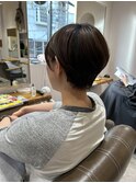丸みショートヘア
