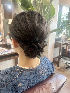 ラシクゼロ 草加駅前(Lashiku Zero) シニヨンヘア