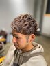 【メンズ限定】テクニカルカット+水パーマ+ミストスパor眉カット　11500円
