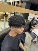 ツイストスパイラル/マッシュパーマ
