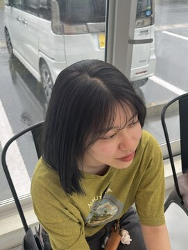 フォルテ 島田店 【ダークグレージュ×ボブ】