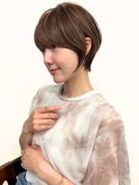 ネイロ バイ ジルブラン 葛西(NeiRo by JIL BLAN)&nbsp;ハイライト白髪ぼかしダブルカラーインナーカラーショートボブ