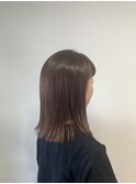 茅ヶ崎美容院/茅ヶ崎駅南口/ワンレン/ストレート/秋色/秋髪/小顔