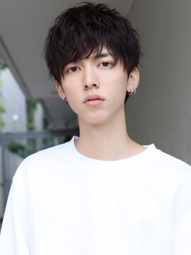 リップス 渋谷(LIPPS) くせ毛風無造作マッシュ