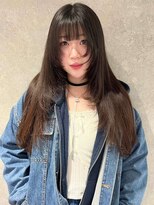 アイトーキョーエス 渋谷(AI TOKYO S)&nbsp;シアーカラー/シルキーベージュ/ブラントカット/セミディ