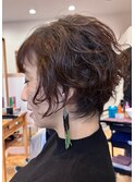大人美人ショート！40代からのパーマ♪［川越駅］