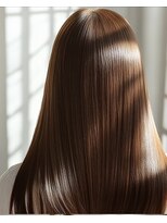 フラッグ(flag) 艶髪ブラウン