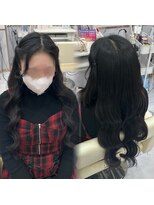 ヘアセットアリエス(aries)&nbsp;ねじりハーフツイン