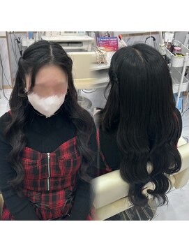ヘアセットアリエス(aries) ねじりハーフツイン