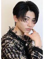 オーシャントーキョー 心斎橋(OCEAN TOKYO WEST)&nbsp;韓国マッシュカルマパーマコンマバングセンターパート黒髪ウルフ