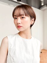 アイティーバイアルバム 松戸店(IT by ALBUM) ショート美髪おくれ毛前髪カット_F0295