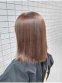 セミロングストレート