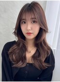 イメチェン/フェミニンロング/似合わせカット/美髪/ワイドバング