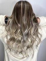 ベルヘアーデザイン 堺東(Belle hair Design)&nbsp;バレイヤージュ外国人風韓国風イルミナカラー堺東20代30代40代