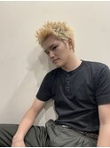 Blond hair