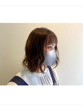 オートクチュールランコントレ 桂店(Haute Couture Rencontrer) オン眉スタイル