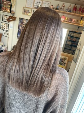 ヘア メイク ココ(hair make coco) ケアブリーチ★シフォンベージュ