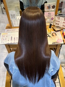 ブレンドバイハピネス(Blend by happiness) 髪質改善トリートメントストレートロングレイヤー20代30代40代