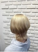 ブロンド　ホワイトブロンド