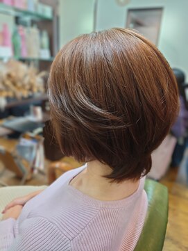 クセ活かしショートスタイル
