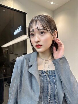 シンメトリー/バズカット/ショコラブラウン