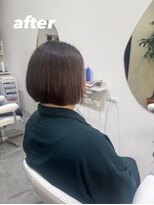 バド(BUD)&nbsp;縮毛矯正＋カラー