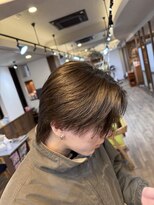 ココアンドワオ(COCO&WOW!) ニュアンスウルフツーブロック