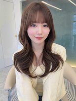 エトワール バイ ヴィンス(etoile by vince) 韓国風/レイヤー/前髪/顔まわり/小顔/2wayバング/髪質改善/縮毛