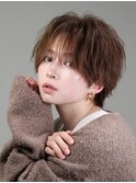 ラウンドマッシュ/ソフトツイストパーマ/ツイスパ