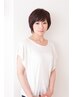 【新規】白髪染め＋デザインカット＋トリートメント ￥11000