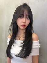 ロンドルーチェ 心斎橋(Lond luce)&nbsp;グレージュ×ハッシュカット［髪質改善/縮毛矯正/レイヤー］
