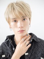 モッズヘア メン 南越谷南口店(mod's hair men)&nbsp;10代20代ハイトーンカラーくせ毛風ダウンバングウルフg南越谷
